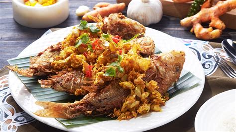 Deep Fried Threadfin Bream In Turmeric Recipe