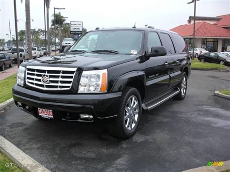 2005 Black Raven Cadillac Escalade Esv Awd 16334048 Photo 4