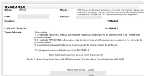 Qual O Valor Do Exame Sexagem Fetal - Sexagem Fetal: Como funciona, para que serve, onde fazer, preços SP e RJ