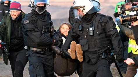 Detuvieron A La Reconocida Activista Sueca Greta Thunberg En Una