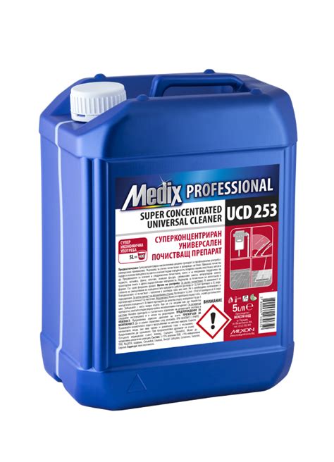 Superconcentrated Detergent Ucd 253 Medix Professional