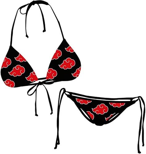 Buy Akatsuki Sexy Bikini Women S Anime Character Cosplay Swimsuit Suit Anime Hokage Bathing