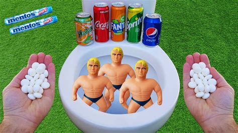 Experiment Stretch Armstrong Vs Cola Fanta Pepsi Yedig N Sprite