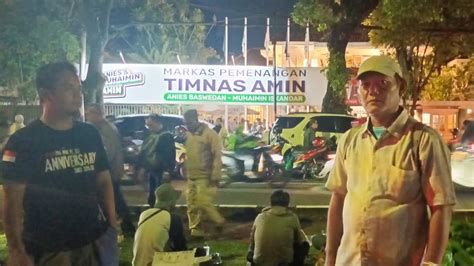 Live Situasi Terkini Di Markas Timnas Amin Relawan Siap Melawan