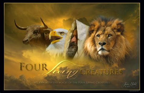 Reigning through Grace: THE FOUR LIVING CREATURES IN REVELATION