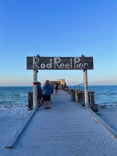 Rod Reel Pier Anna Maria Island Florida Anna Maria Island Beach Trip