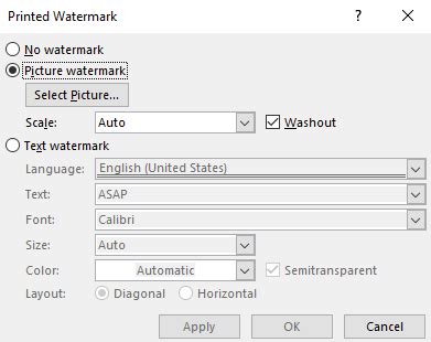 Watermarks | Computer Applications for Managers