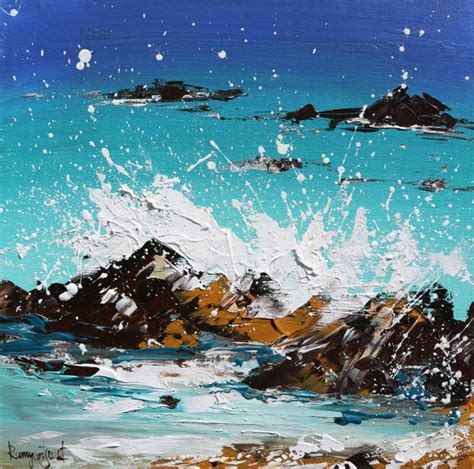 Ocean Waves 4 Painting By Irina Rumyantseva Artmajeur