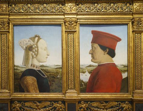 A731615 Piero Della Francesca Duchi Di Montefeltro Uffiz Flickr