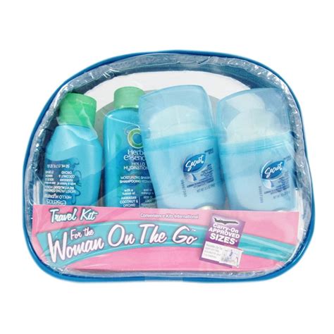 Kit De Viaje For The Woman On The Go Pzas Walmart