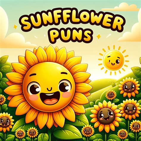 200 Sunflower Puns That Will Brighten Your Day Punspedia