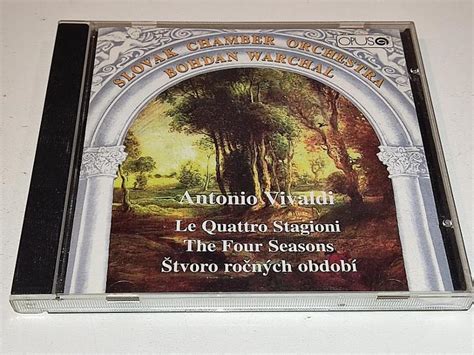 Antonio Vivaldi La Quattro Stagioni The Four Cd NeŠkrÁblÉ Aukro