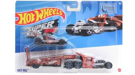 Caminh O Ve Culo Caminh Es De Transporte Super Rigs Hot Wheels Mattel