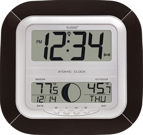 WS-8418U Digital Atomic Wall Clock by LaCrosse Technology