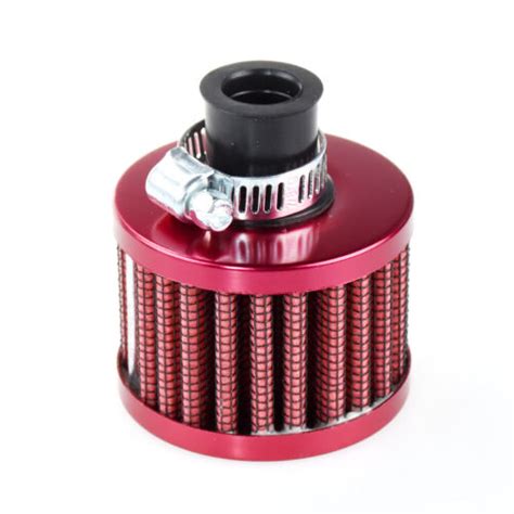 Red Cold Air Intake Filter Turbo Vent Crankcase Car Breather Valve