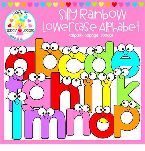 Lowercase Alphabet Clipart