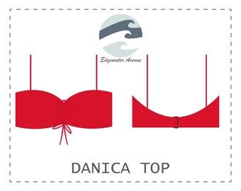 DIY Drawstring Bikini Bottoms PDF Sewing Pattern Etsy