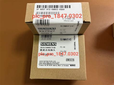 6ES7972 0BB52 0XA0 New SIEMENS Bus Connector 6ES7 972 0BB52 0XA0 1PCS