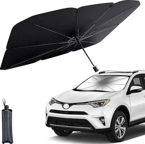 Car Windshield Sun Shade Umbrella Foldable Car Umbrella Sunshade