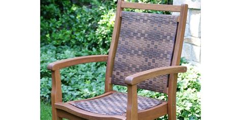 Outdoor Interiors Eucalyptus Chair