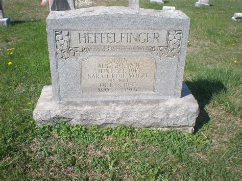 John H Heffelfinger Find A Grave Memorial