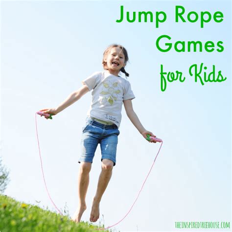 Jump Rope Challenges for Kids - The Inspired Treehouse