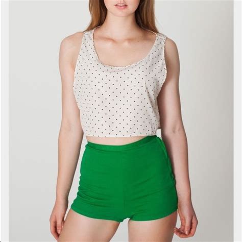 American Apparel Tap Short Blarney Size 26 27 New American Apparel