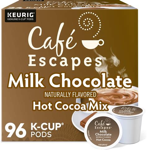 Amazon Dunkin Donuts Milk Chocolate Hot Cocoa Single Serve K Cup Box Of Grocery