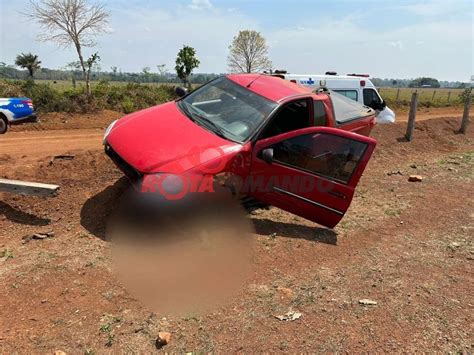 Carro Capota Na Linha 33 Da BR 429 E Mulher Morre Ao Ser Arremessada