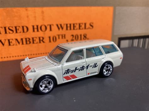 Mavin Hot Wheels 2024 Hot Wagons NEW Datsun 510 Wagon Unspun Custom Real Riders