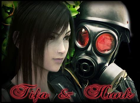 Tifa Hunk Resident Evil Umbrella Corporation Hunk Final Fantasy