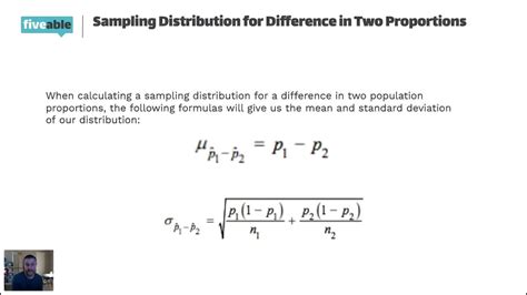 Ap Statistics Sampling Distributions For Differences In Means