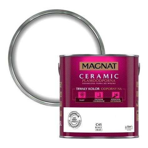 Magnat Ceramic Farba Ceramiczna L C Bia Y Cena