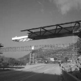 Stages of bridge girder construction. Figure 5: Launching the steel ...