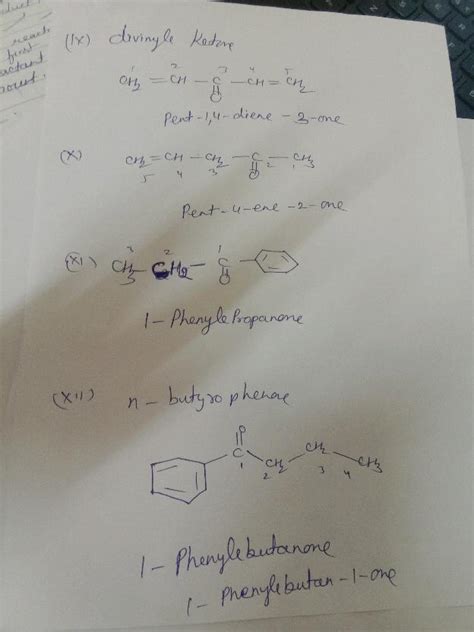 Write The Structure And Give Iupac Names Of The Following Compounds