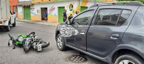 Choque Deja Dos Personas Lesionadas En Calles De Veracruz