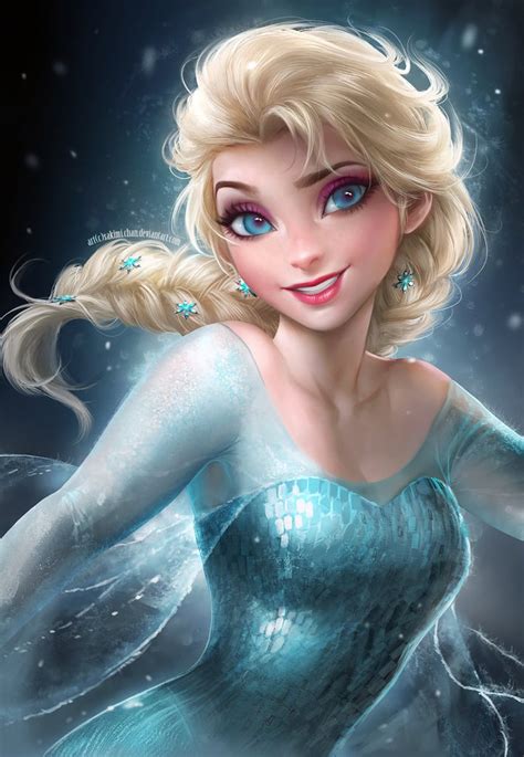 Elsa As A Digital Painting Frozen Fan Art POPSUGAR Love Sex Photo 15