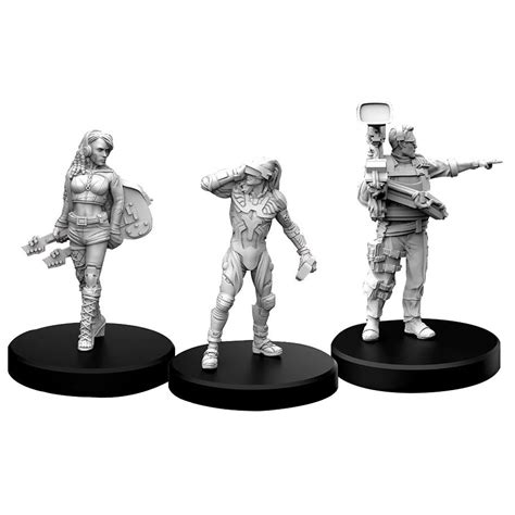 Miniatures Cyberpunk Red Rpg Edgerunners C Rocker Netrunner And