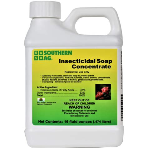 Insecticidal Soap Concentrate 1 Pint Seed World