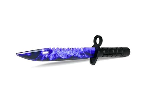 Деревянный штык-нож М9 Bayonet Doppler Sapphire Counter Strike: GO / М9 ...