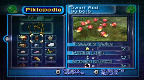 Pikmin 2 Hd Game Ui Database