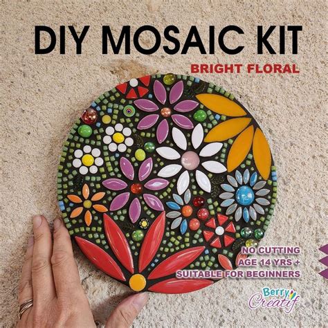 Mosaic Kit For Adults Premium Gift For Creative Moms Relaxing Art