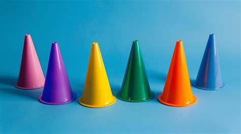 Premium Photo Road Traffic Cone Icon Rainbow Gay LGBT Rights Colored Icon At White Background