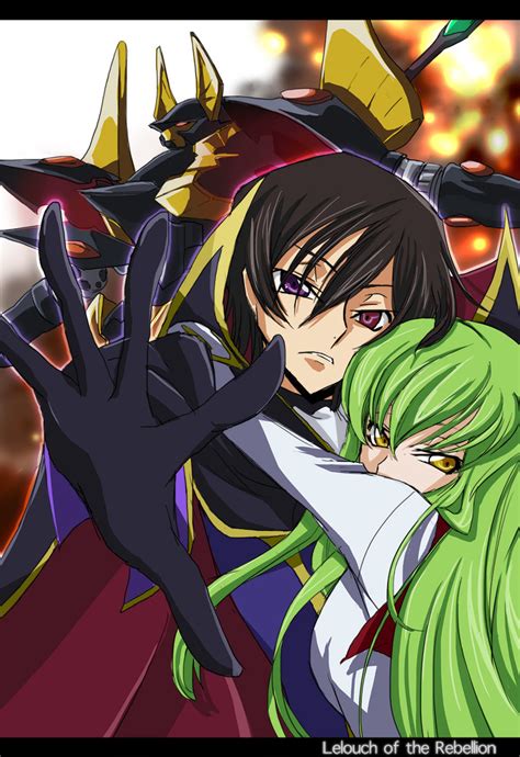 Lelouch Lamperouge Cc Cc Code Geass Код Гиас Anime Аниме