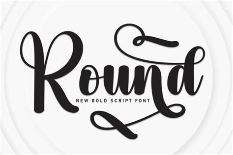 Round Script Font - Download Free Font