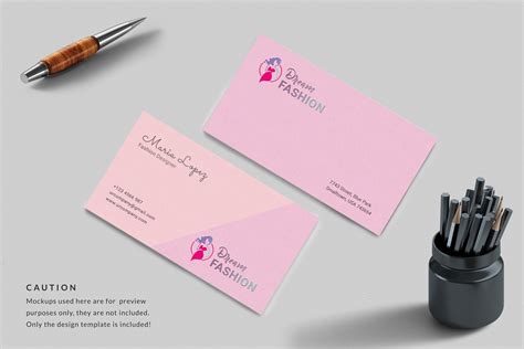 Fashion Business Card | Fashion business cards, Simple business cards ...