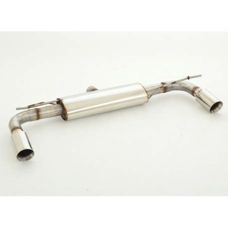 Duplex Sport Exhaust Silencer VW Golf VI GTI Cabrio ECE Approval