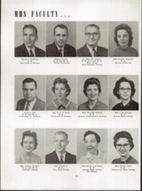 Marietta High School - Olympian Yearbook (Marietta, GA), Class of 1960 ...