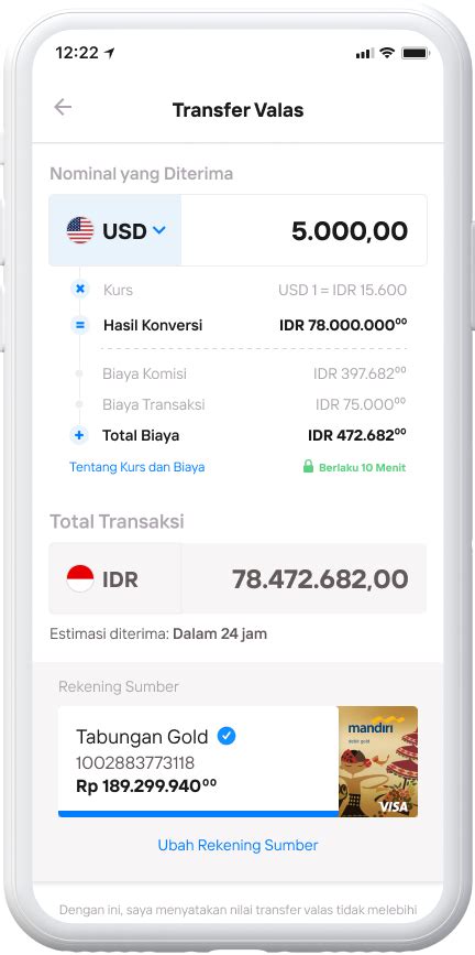 Cara Transfer Valas Di Livin By Mandiri Dengan Mudah