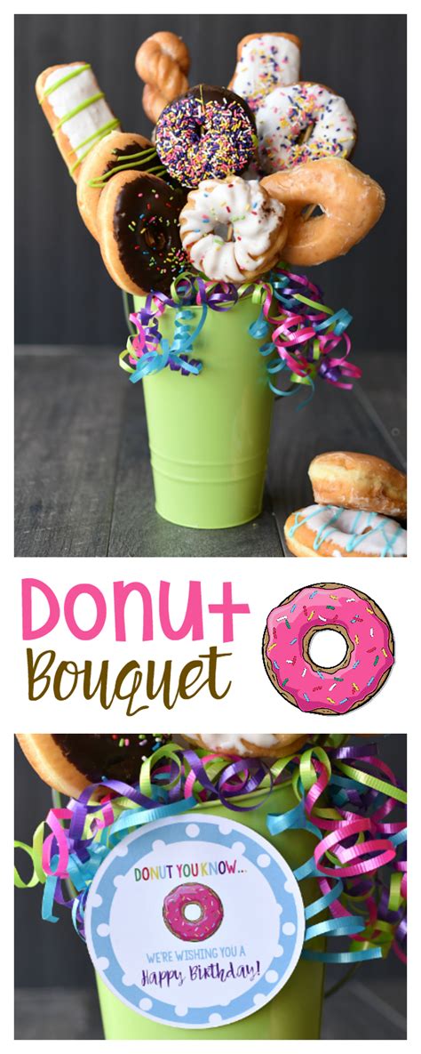 Donut Bouquet Gift Idea – Fun-Squared